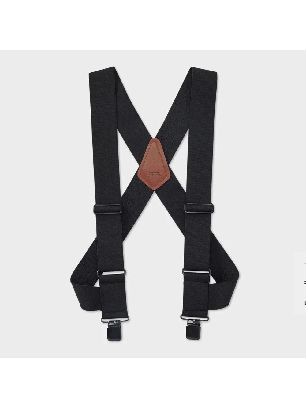 Duluth Trading Co. Side Clip Suspenders Regular Utility 2” Heavy Duty Mens Work